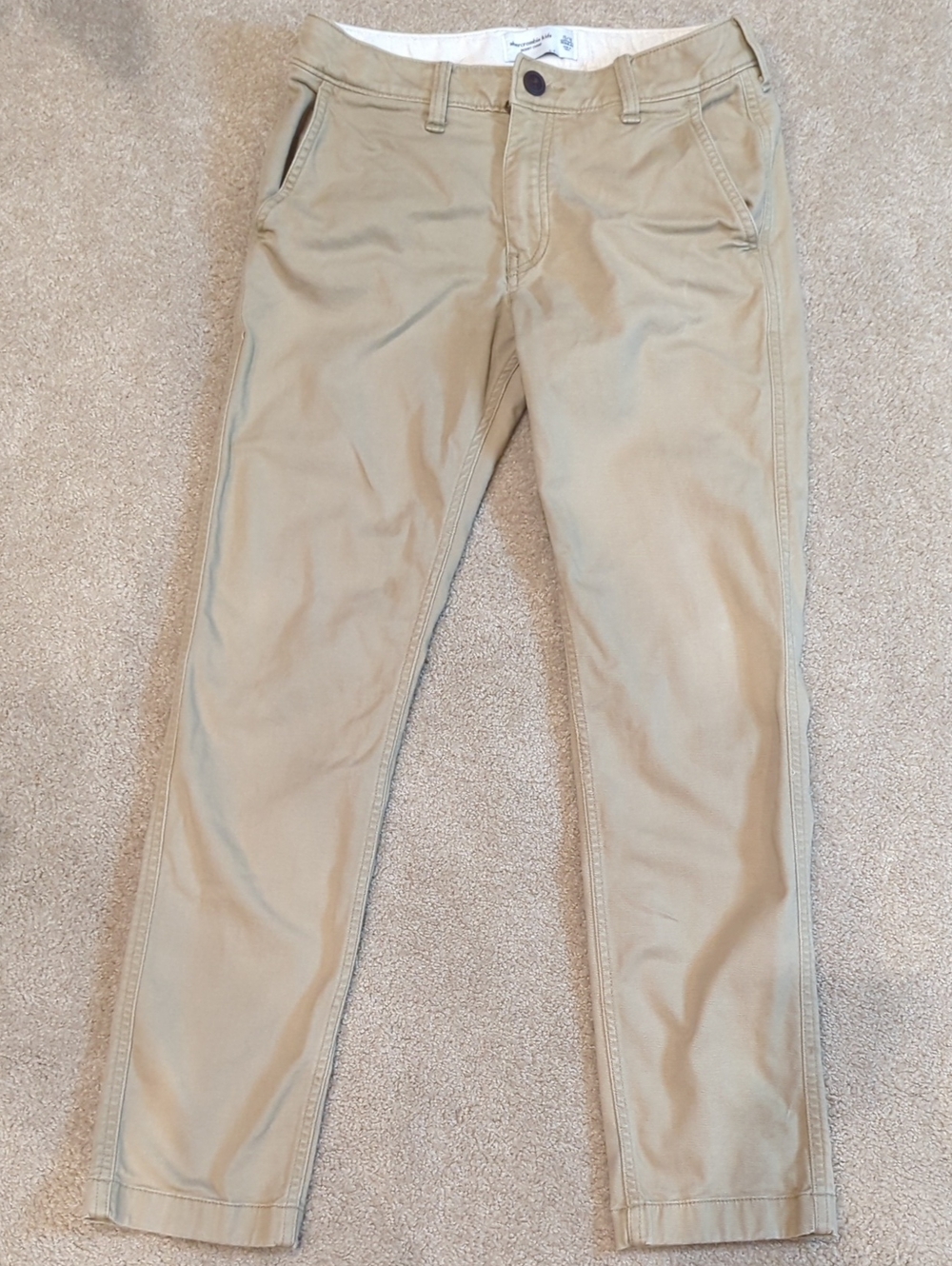 Abercrombie kids 15/16 Tan Chino Pants